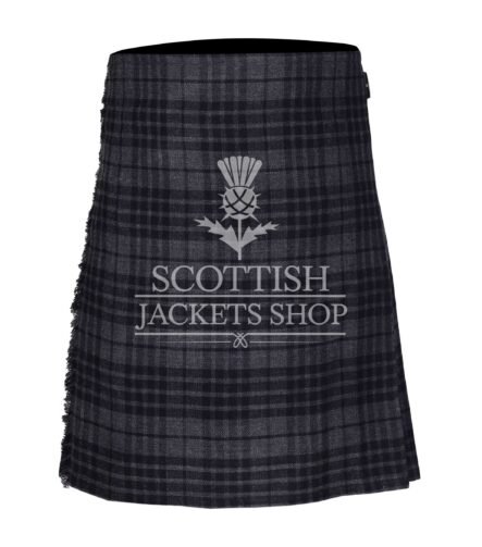 Gray Watch Tartan 8 Yard Kilt