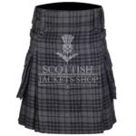 Gray Watch Tartan Utility Kilt