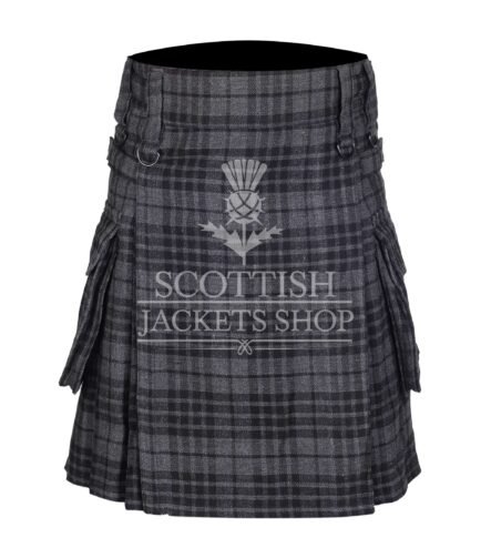 Gray Watch Tartan Utility Kilt
