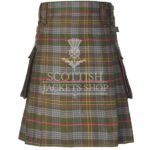 Kennedy Weathered Tartan Utility Kilt