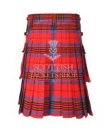Leslie Red Ancient Tartan Utility Kilt