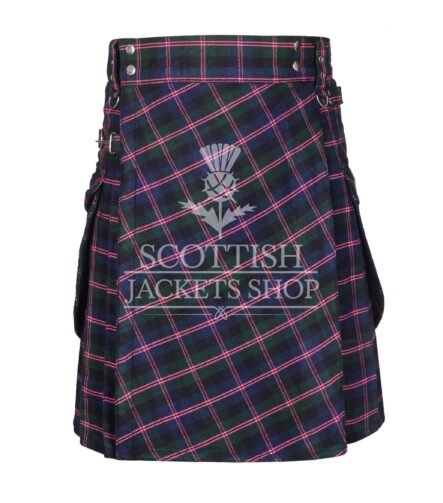 MacThomas Modern Tartan Utility Kilt