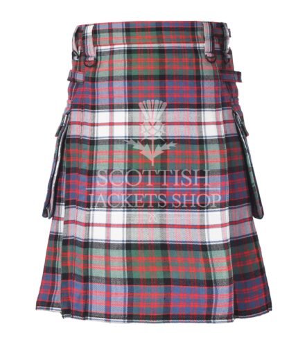 Macdonald Dress Ancient Tartan Utility Kilt