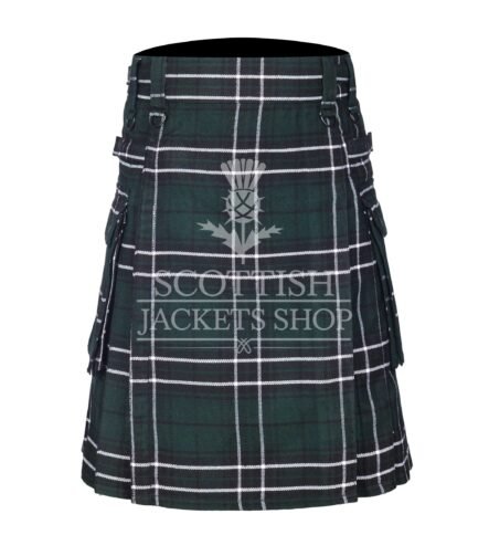 Maclean Hunting Tartan Utility Kilt