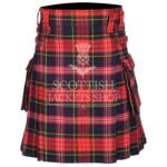 Macpherson Modern Tartan Utility Kilt