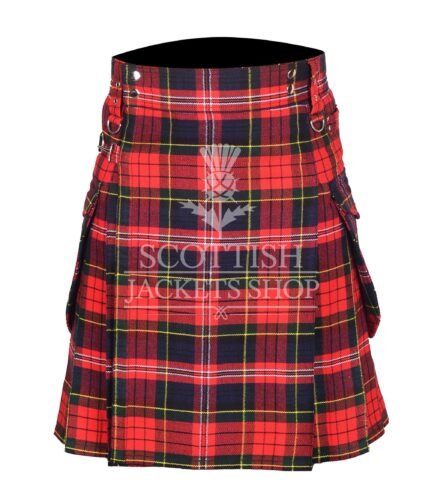 Hunter Modern Tartan Utility Kilt