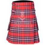 Macrae Red Tartan Utility Kilt