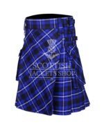 Ramsay Blue Tartan Utility Kilt