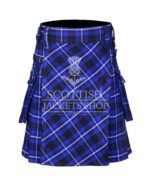 Ramsay Blue Tartan Utility Kilt