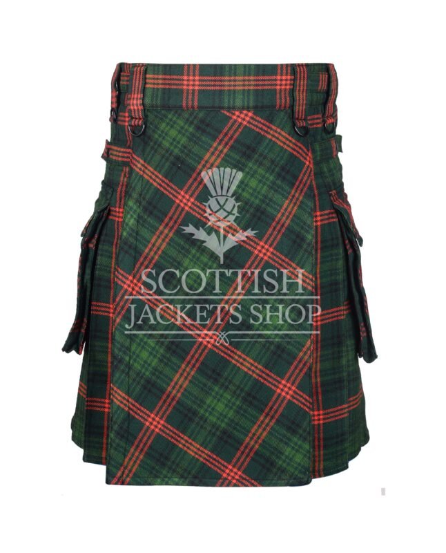 Ross Hunting Modern Tartan Utility Kilt