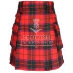 Scottish Rose Tartan Utility Kilt