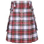 Stewart Dress Tartan Utility Kilt