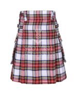 Stewart Dress Tartan Utility Kilt