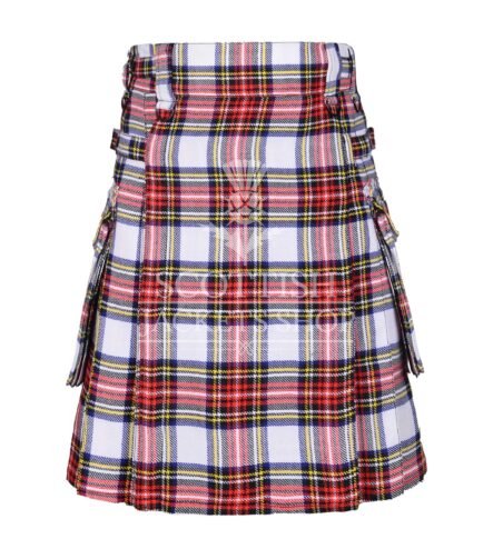 Stewart Dress Tartan Utility Kilt