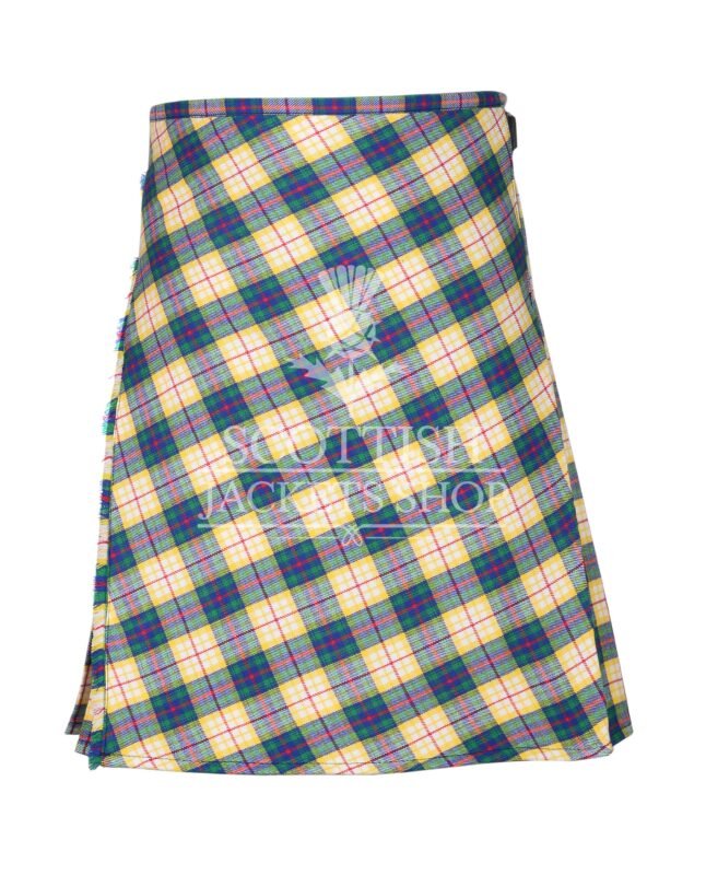 Tree of Life Tartan 8 Yard Bias Apron Kilt