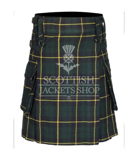 Wallace Hunting Tartan Utility Kilt