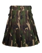 Army Camo Cotton Utility Kilt