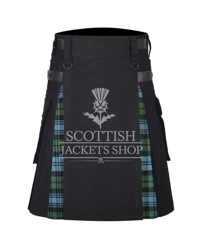 Ancient Campbell Hybrid Kilt front view