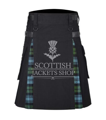 Ancient Campbell Hybrid Kilt front view