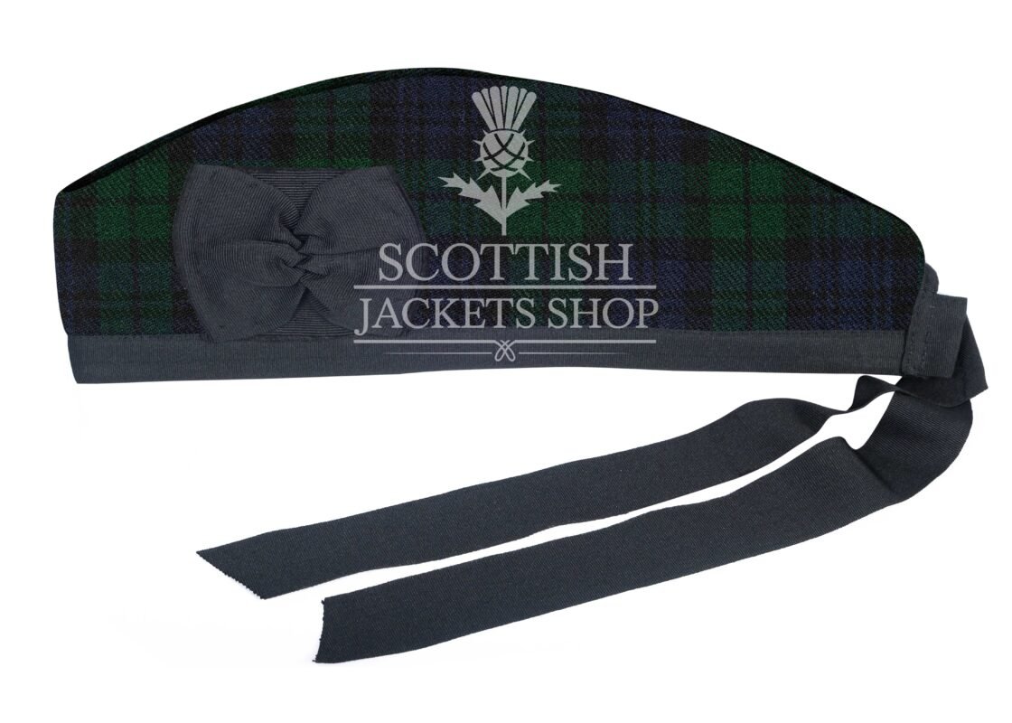 Black Watch Tartan Cap