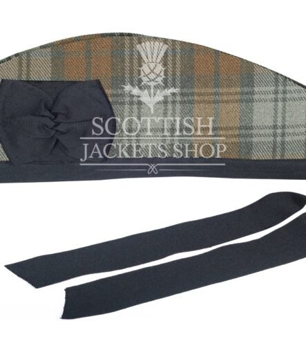Black Watch Weathered Tartan Cap
