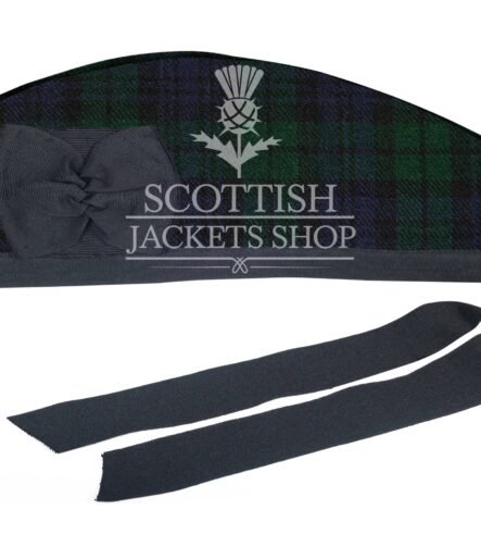 Black Watch Tartan Cap