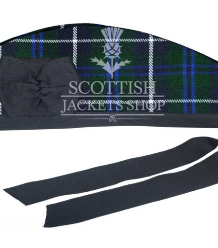 Blue Douglas Tartan Cap