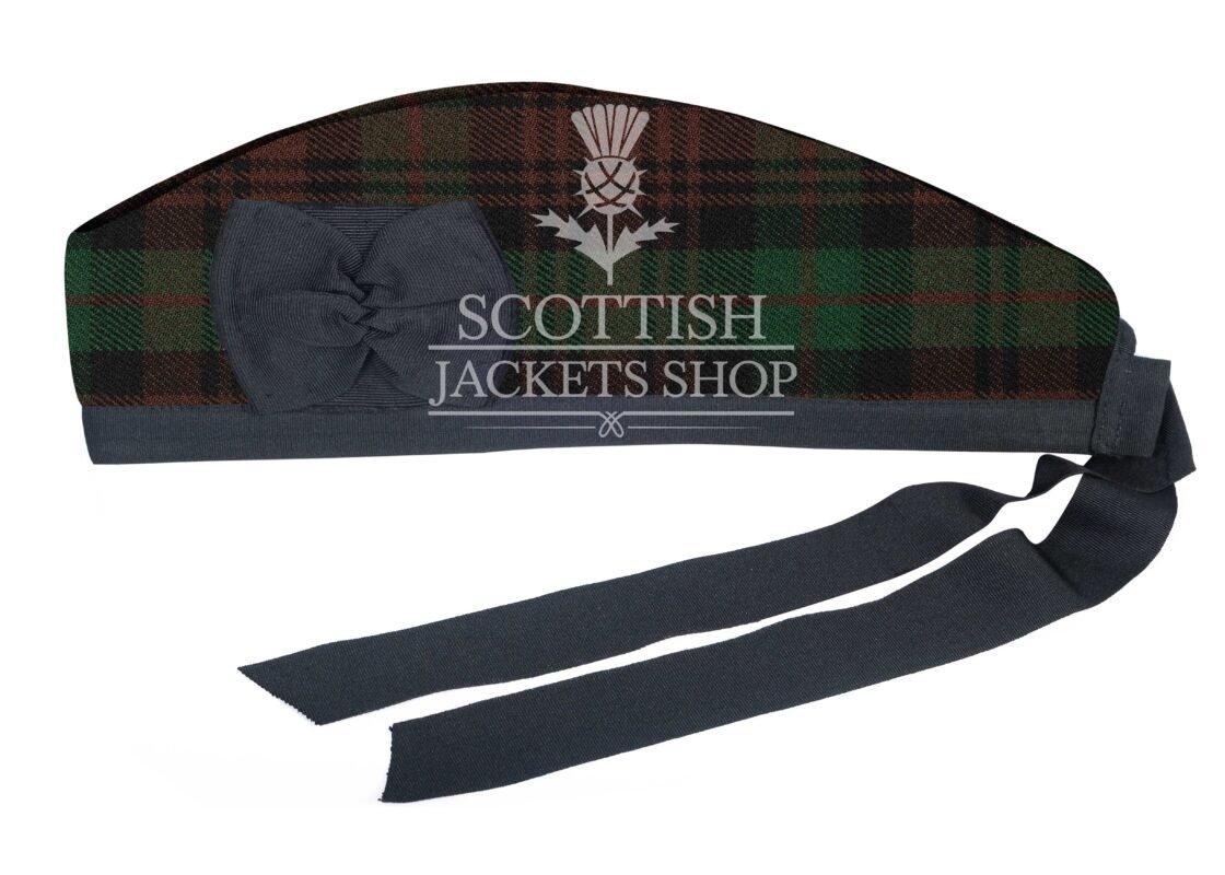 Brown Watch Tartan Cap