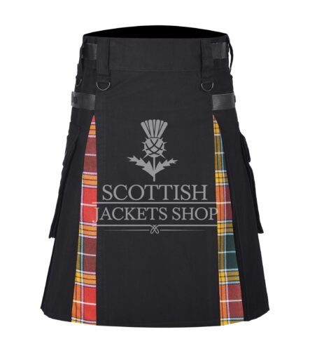 Buchanan Muted Tartan Hybrid Kilt