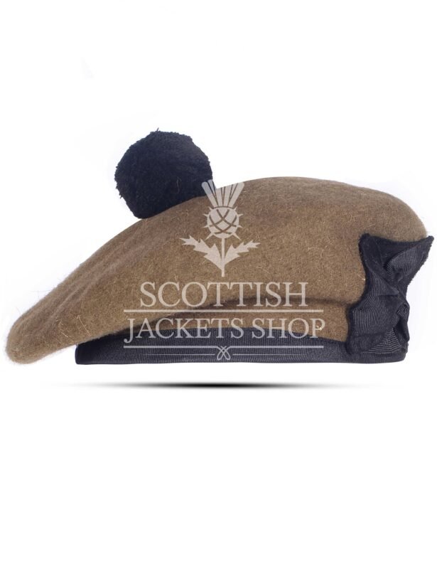 Canadian Khaki Wool Balmoral Cap