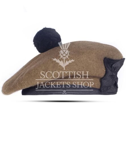Canadian Khaki Wool Balmoral Cap