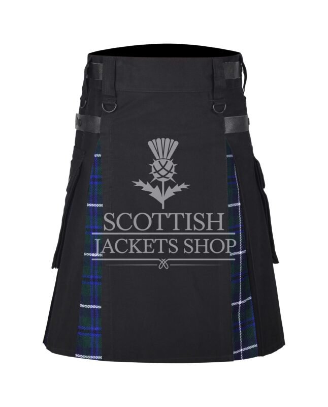 Douglas Blue Tartan Hybrid Kilt