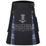 Grey Watch Tartan Hybrid Kilt