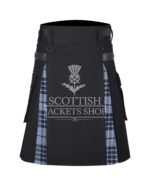 Grey Watch Tartan Hybrid Kilt