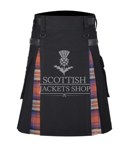 Irish Beer Tartan Hybrid Kilt