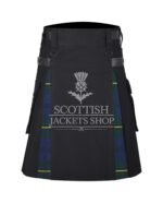 Johnston tartan Hybrid Kilt