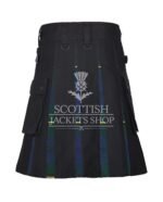 Johnston tartan Hybrid Kilt