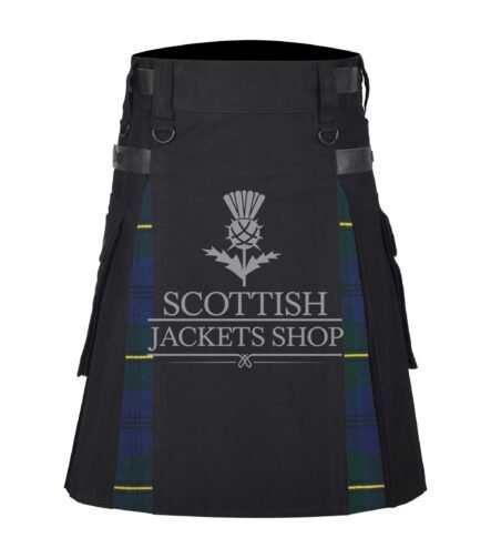 Johnston tartan Hybrid Kilt