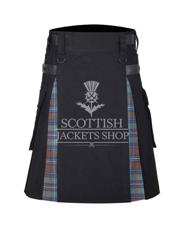 Kerry tartan hybrid kilt