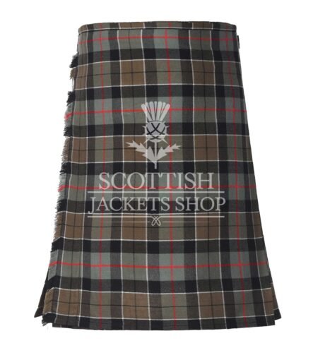 Leslie Weathered Tartan 8 Yard Kilt