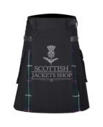 Macdonald of the Isles Tartan Hybrid kilt