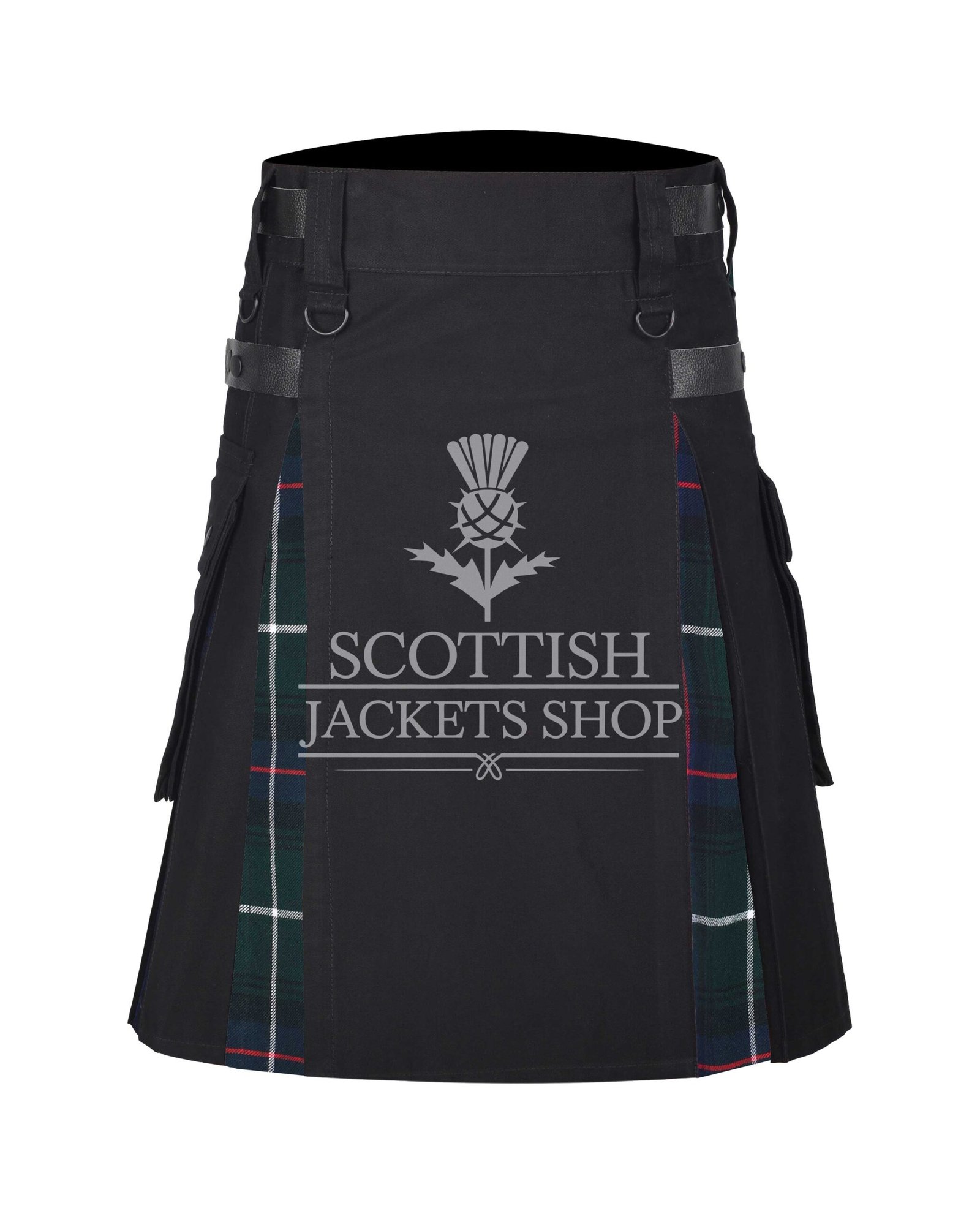 Macdonald of the Isles Tartan Hybrid kilt Macdonald of the Isles Tartan Hybrid kilt