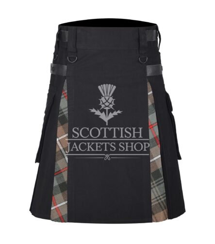 Mackenzie Weathered Tartan Hybrid Kilt