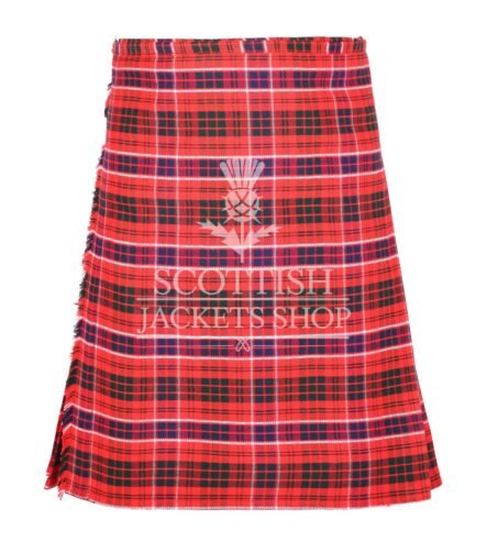 Macrae Red Tartan 8 Yard Kilt