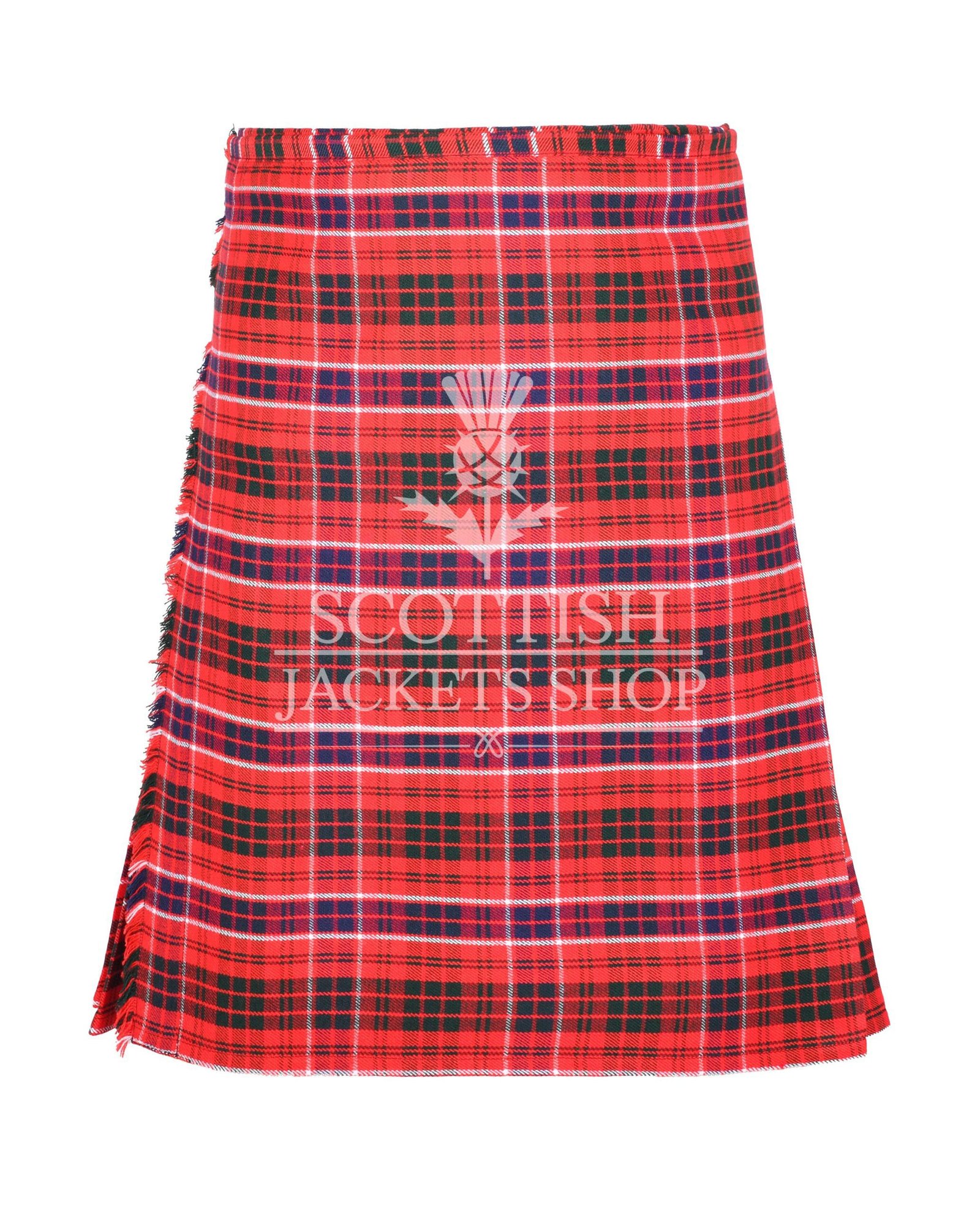 Macrae Red (6) Macrae Red Tartan 8 Yard Kilt