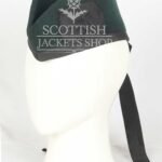 Plain Green Wool Glengarry Cap
