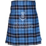 Ramsey Blue Hunting Tartan 8 Yard Kilt