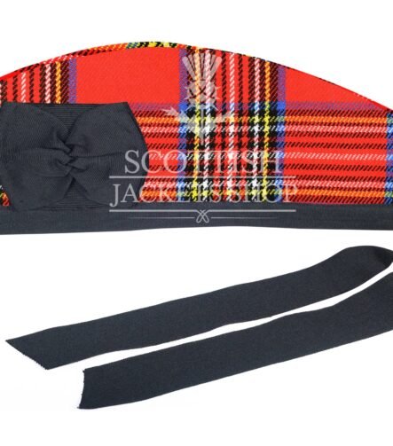Royal Stewart Tartan Cap