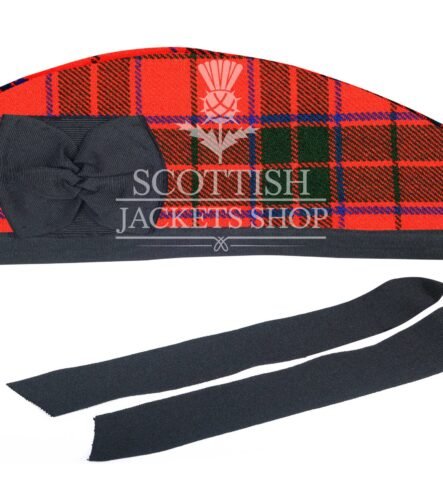Scottish Rose Tartan Cap