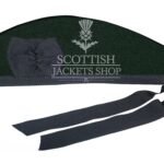 Solid Green Tartan Cap